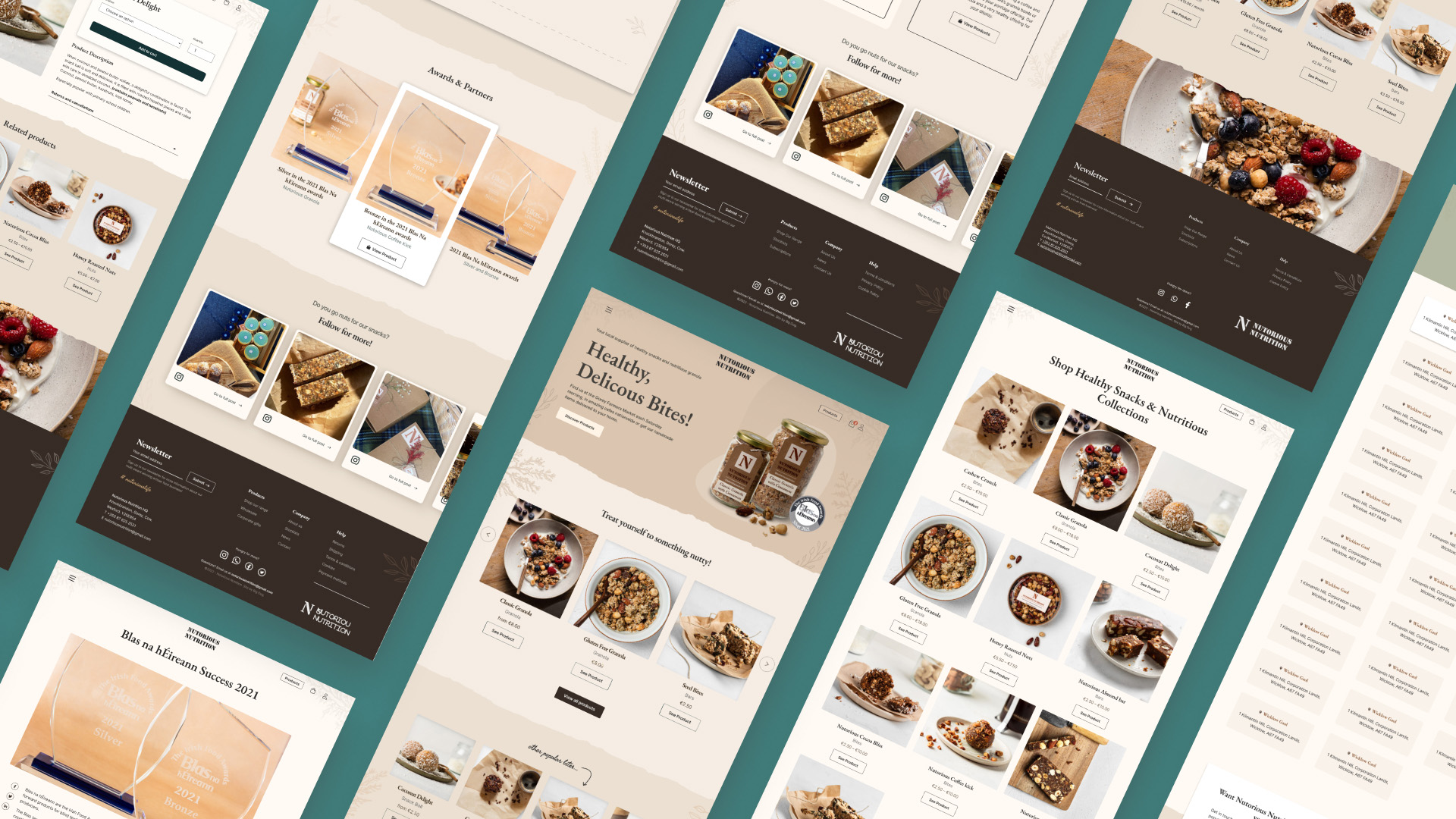Images of website