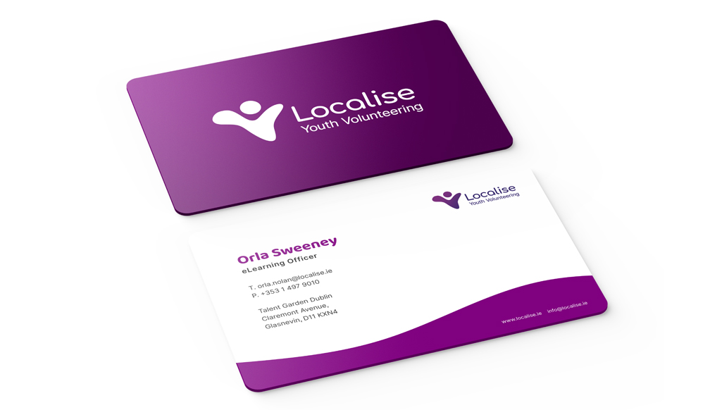 localise business cards design