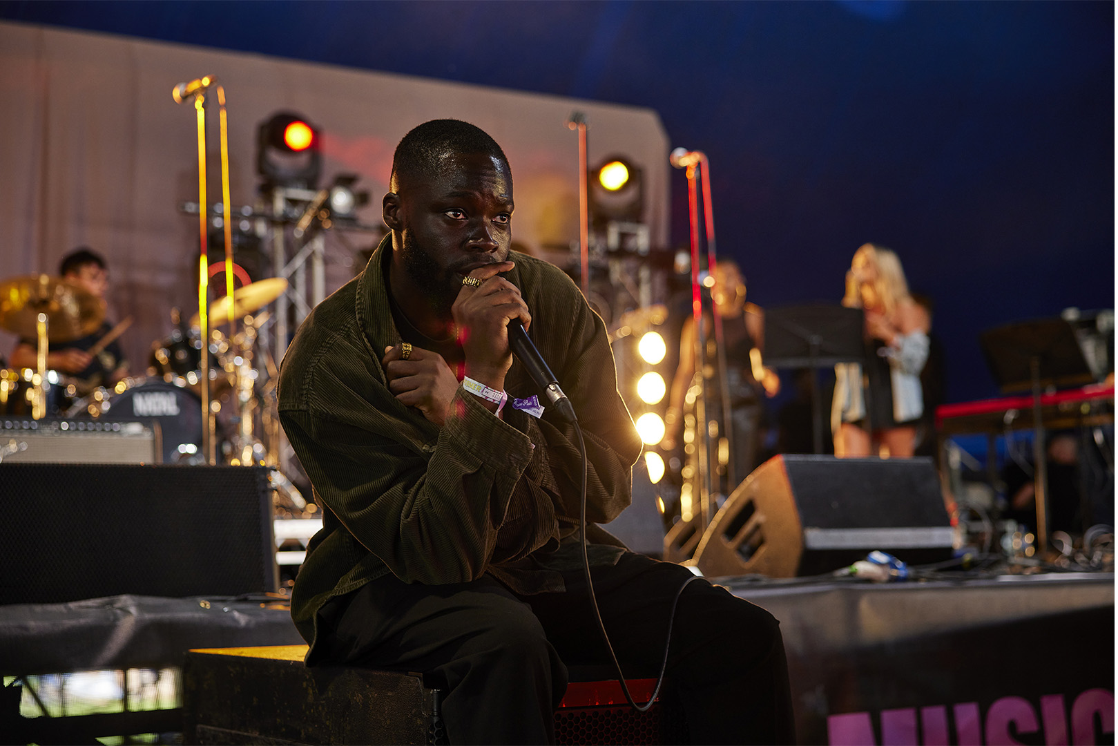 Salamay on Stage at Electric Picnic with Three Ireland